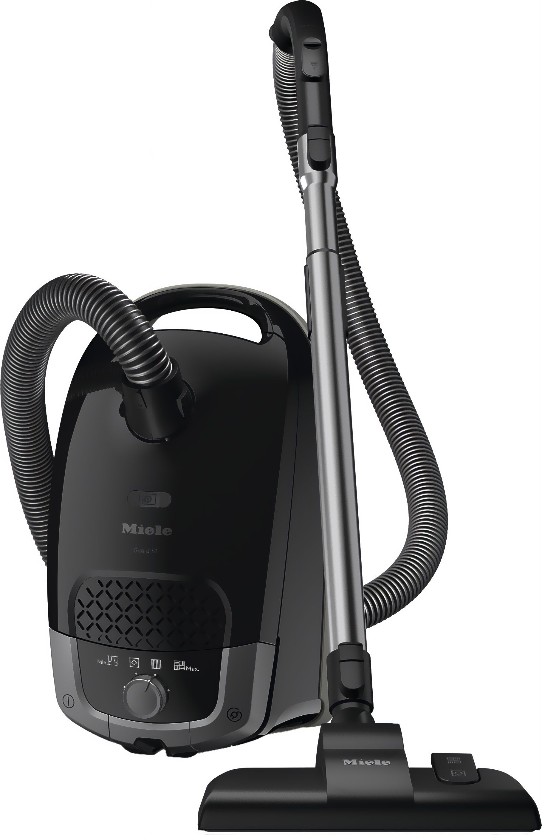 Image of Miele Guard S1 Cylinder Vacuum Cleaner, Black